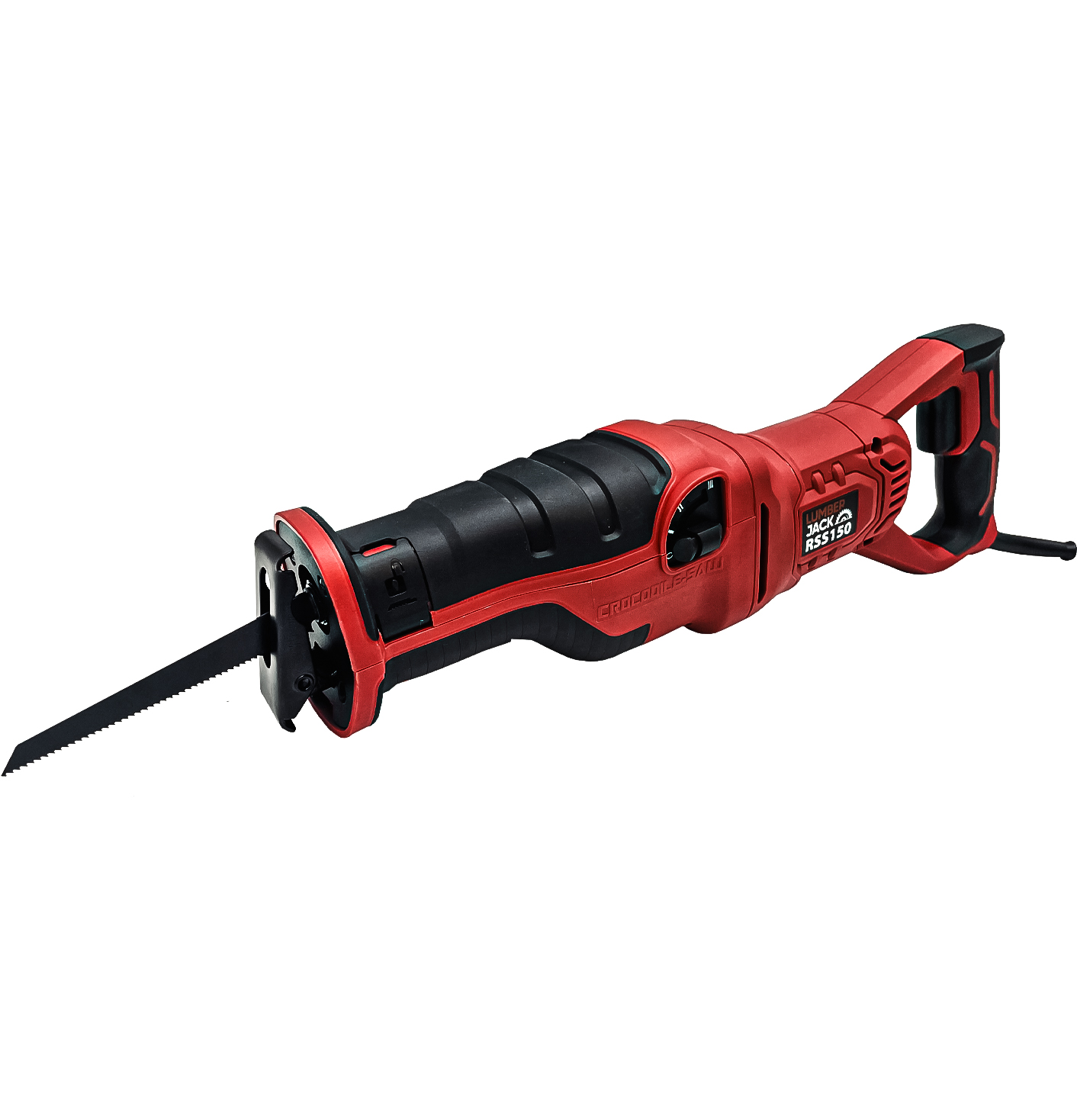 Lumberjack Reciprocating Recip Saw Heavy Duty with 1200W Motor for Metal Wood & Plastic Use