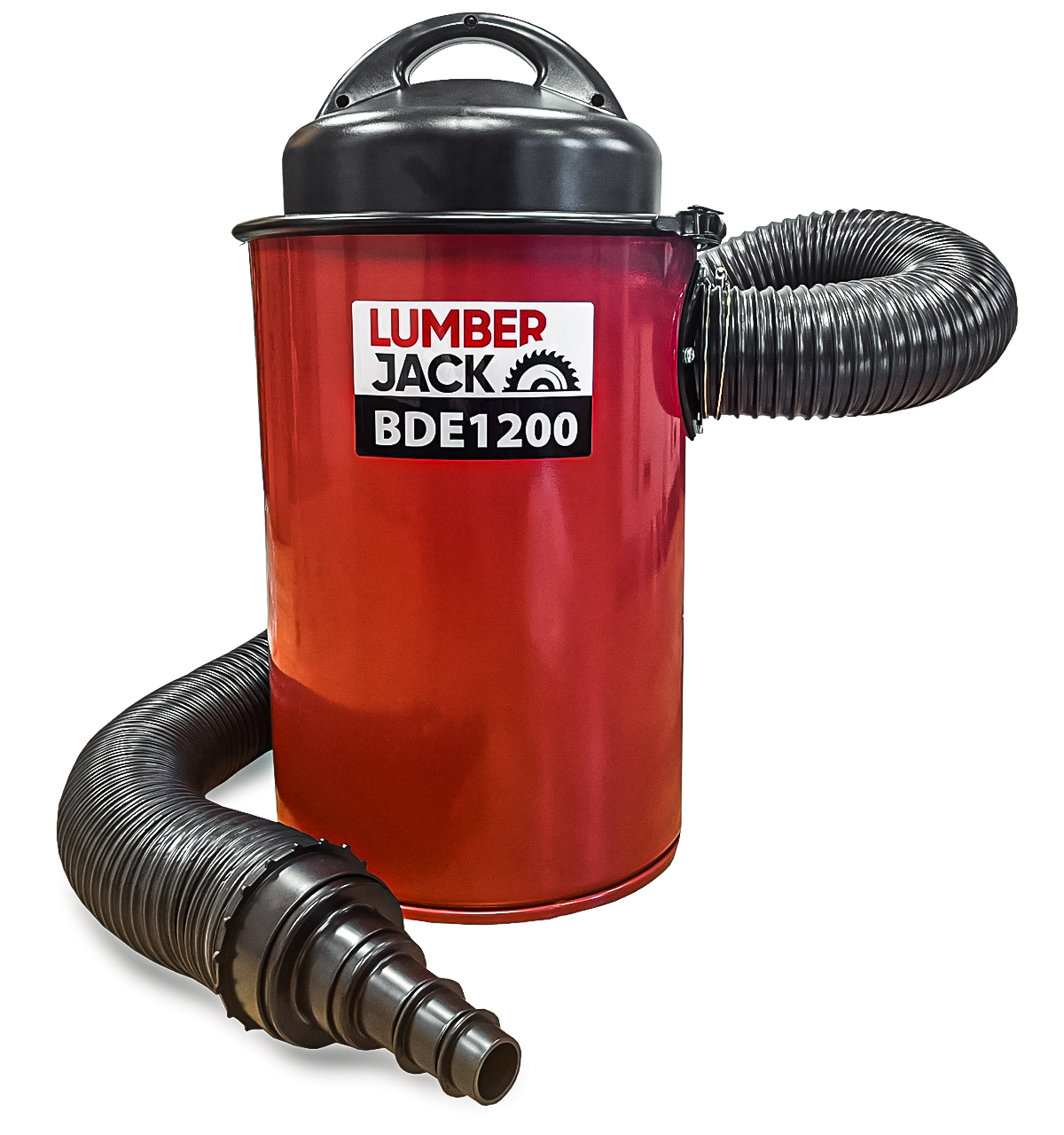 Lumberjack 1200W 50L Dust Chip Collector Extractor hose Extraction 240V Workshop