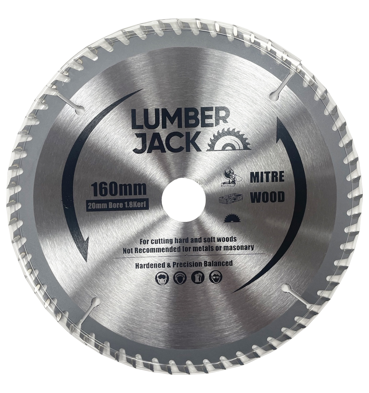 Lumberjack 160mm 48T Trade Circular Saw Blades 20mm Bore