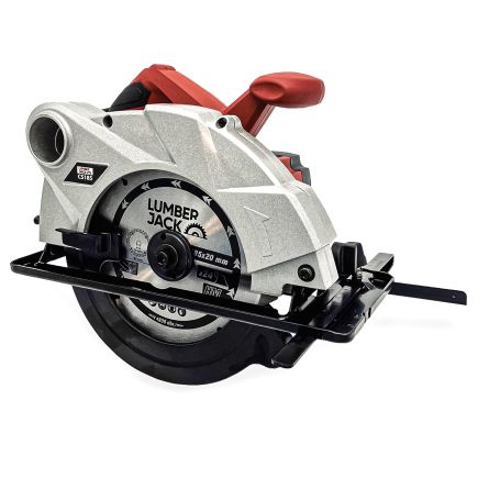 Lumberjack 185mm Circular Saw Multi Purpose 1400W Bevel Angle 240V