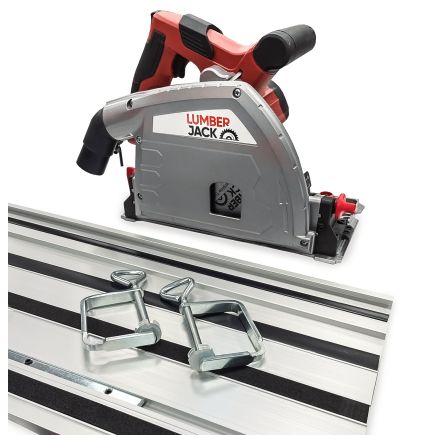 Lumberjack Plunge Saw Track Precision Circular with Guide Rail Kit