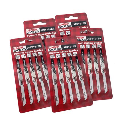 Lumberjack JSBT101BR T Shank Jigsaw Blades X5 Packs