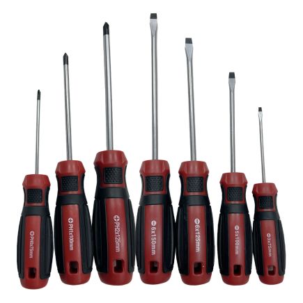 Lumberjack 7 Piece Magnetic Tipped Screwdriver Set