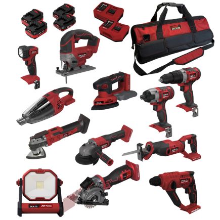 Lumberjack Cordless 20V XPSERIES 12 Piece Kit