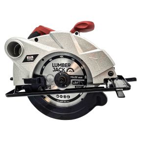 Lumberjack 185mm Circular Saw Multi Purpose 1400W Bevel Angle 240V