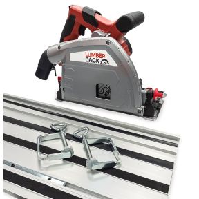 Lumberjack Plunge Saw Track Precision Circular with Guide Rail Kit