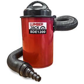 Lumberjack 1200W 50L Dust Chip Collector Extractor hose Extraction 240V Workshop