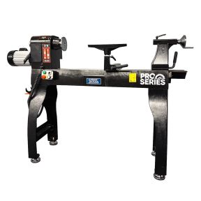 Lumberjack PRO SERIES Digital Variable Speed Wood Lathe, 2200W, DELTA Inverter, High Torque & Precision, 36-Position Indexing, Heavy-Duty Cast Iron Body