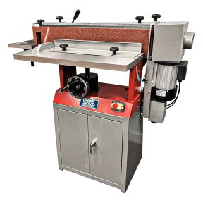 Lumberjack PRO SERIES Floor Standing Belt Sander with Cast Iron Hand Wheel and Onboard Storage