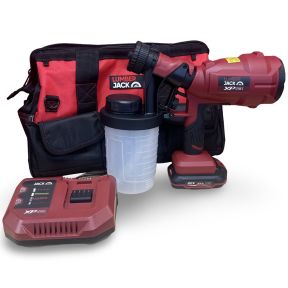 Lumberjack 20V Spray Gun 1x 2Ah Battery, Fast Charger & Carry Bag