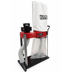 Lumberjack PRO SERIES 57 Litre Dust Extractor 750W Single Bag Collector with Floor Cleaner Attachment and Swivel Castors