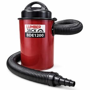 Lumberjack 1200W 50L Dust Chip Collector Extractor hose Extraction 240V Workshop