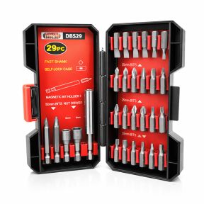 Lumberjack 29 Piece Screwdriver Bit Multi-functional Tool Set in Box
