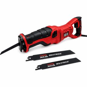 Lumberjack Reciprocating Recip Saw Heavy Duty with 1200W Motor for Metal Wood & Plastic Use