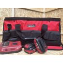 Lumberjack Cordless 20V 18 Piece Power Tool Kit, Drils, Jig Saw, Circular Saw, Nail Gun, Planer, 4ah Battery & More