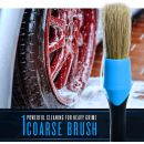 Autojack Automotive Detailing 6 Pc Brush Set for Cleaning Car Exterior, Interior, Wheels, Dash, Vents