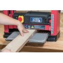 Lumberjack PRO SERIES Thicknesser With Helical Cutter Spiral Head, Portable Bench Top Machine