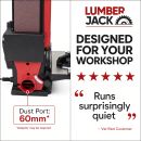 Lumberjack Belt & Disc Bench Top Sander Linisher Heavy Duty Cast Iron Base