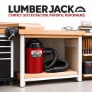 Lumberjack 1200W 50L Dust Chip Collector Extractor hose Extraction 240V Workshop