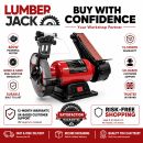 Lumberjack 150mm Bench Grinder with 50mm Belt Sander & LED Work Light