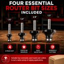 Lumberjack 4Pcs 1/4