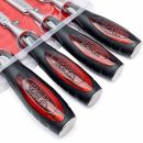 Lumberjack 4 Piece Chisel Set Bevel Edge With Strike Through Cap