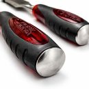 Lumberjack 8 Piece Bevel Edge Chisel Set with Strike Proof Caps Supplied in Wooden Case