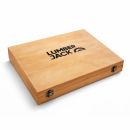 Lumberjack 8 Piece Bevel Edge Chisel Set with Strike Proof Caps Supplied in Wooden Case