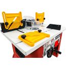 Lumberjack 1500W Variable Speed Bench Top Router Table with Integrated Motor Routing