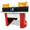 Lumberjack 1500W Variable Speed Bench Top Router Table with Integrated Motor Routing