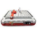 Lumberjack Portable Wet Tile Cutter 500W Bench Top Cutting Saw with Hidden Water Reservoir 45° Bevel Cutting for Tiles and Stones