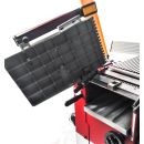 Lumberjack PRO SERIES Heavy Duty Planer Thicknesser Includes Wheels & Integrated Dust Extractor
