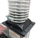 Lumberjack PRO SERIES 1500W Single Bag Dust Collector 203L Filtration 1 Micron Particles Includes Wheels