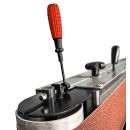 Lumberjack PRO SERIES Floor Standing Belt Sander with Cast Iron Hand Wheel and Onboard Storage