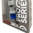 Lumberjack PRO SERIES Floor Standing Belt Sander with Cast Iron Hand Wheel and Onboard Storage