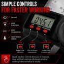 Lumberjack Digital LCD Angle Finder Stainless Steel Rule Trend 200mm Ruler 360 Degree Gauge