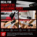 Lumberjack Digital LCD Angle Finder Stainless Steel Rule Trend 200mm Ruler 360 Degree Gauge