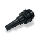 Lumberjack 5 Piece Dust Extractor Adaptor Set Adapts 100 mm Hose to 105 mm, 70 mm, 45 mm, 40 mm & 35 mm Universal Extraction Accessories