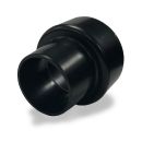 Lumberjack 5 Piece Dust Extractor Adaptor Set Adapts 100 mm Hose to 105 mm, 70 mm, 45 mm, 40 mm & 35 mm Universal Extraction Accessories