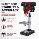 Lumberjack 13mm Bench Top Drill Press 5 Speed Electric Pillar Drills