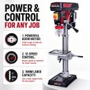 Lumberjack 16mm Bench Top Drill Press 12 Speed Electric Pillar Drills
