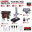 Lumberjack 16mm Bench Top Drill Press Digital Variable Speed Electric Pillar Drills