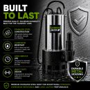 Gardenjack Submersible Dirty Water Pump Electric 230V