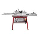 Lumberjack PRO SERIES Router Table with Heavy-Duty Cast Iron Workbench with Sliding & Tilting Table