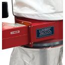 Lumberjack PRO SERIES 57 Litre Dust Extractor 750W Single Bag Collector with Floor Cleaner Attachment and Swivel Castors