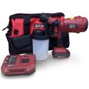 Lumberjack 20V Spray Gun 1x 2Ah Battery, Fast Charger & Carry Bag