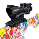 Autojack GRAFFITI High Power 5000 PSI Pressure Washer Gun with Extension Wand, Replica Rifle Inspired Design Includes Telescopic Sight, Quick Release Coupling & M22 Adapter