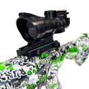 Autojack SKULL High Power 5000 PSI Pressure Washer Gun with Extension Wand, Replica Rifle Inspired Design Includes Telescopic Sight, Quick Release Coupling & M22 Adapter