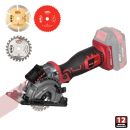 Lumberjack Cordless 20V 10 Piece Power Tool Kit Drill Recip Saw Circular Saw Nail Gun 4ah Battery & More