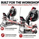 Lumberjack PRO SERIES 12 Inch Double Bevel Mitre Saw with LED Shadow Light